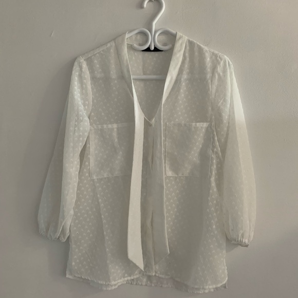 Zara Basic blouse, pre owned - Picture 3 of 4